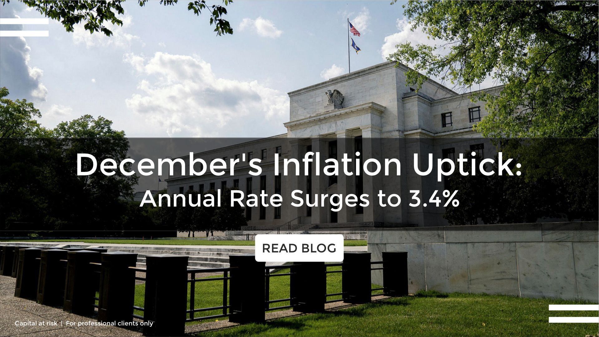 December's Inflation Uptick: Annual Rate Surges to 3.4%