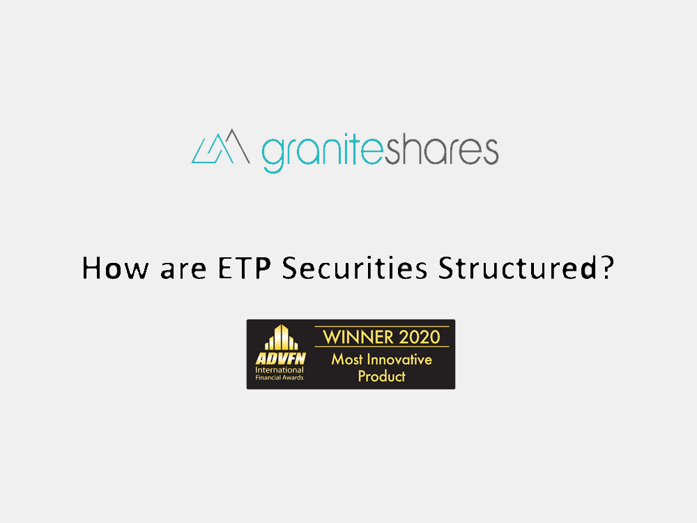 Come sono strutturati gli ETP Securities?