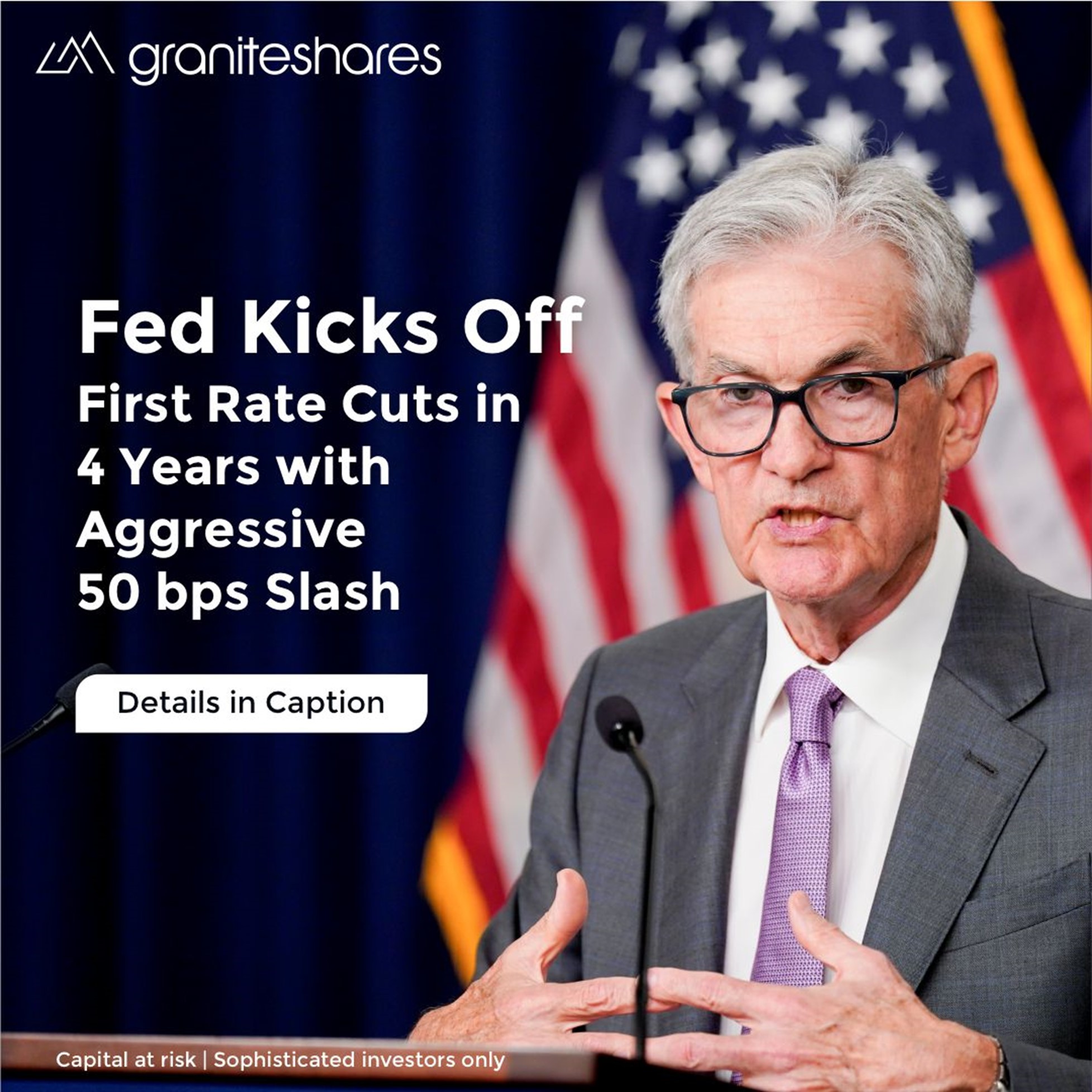 Fed Kicks Off First Rate Cuts in 4 Years with Aggressive 50 bps Slash