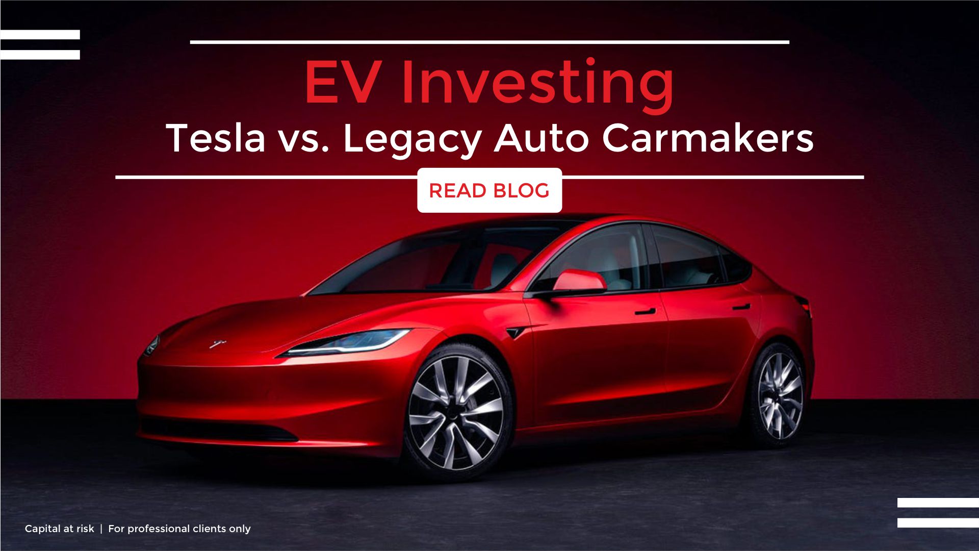 EV Investing: Tesla vs. Legacy Auto Carmakers