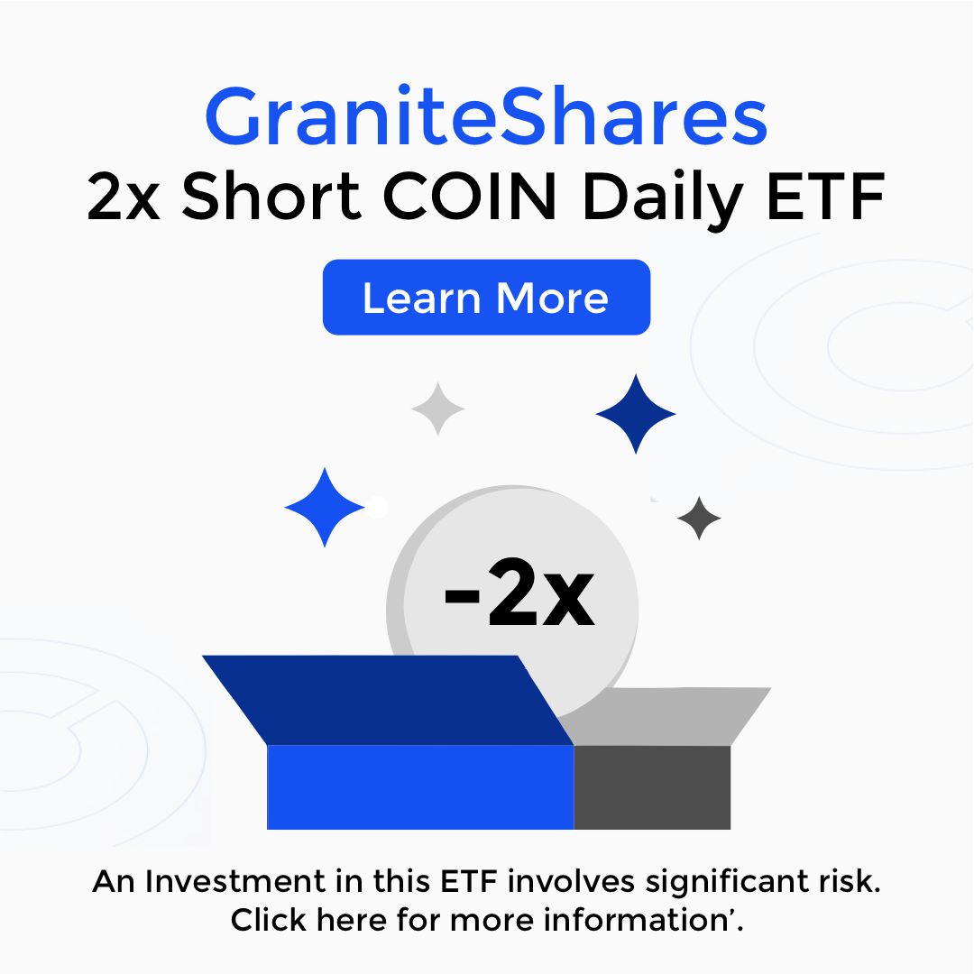 Graniteshares 2X Short COIN Daily ETF Web