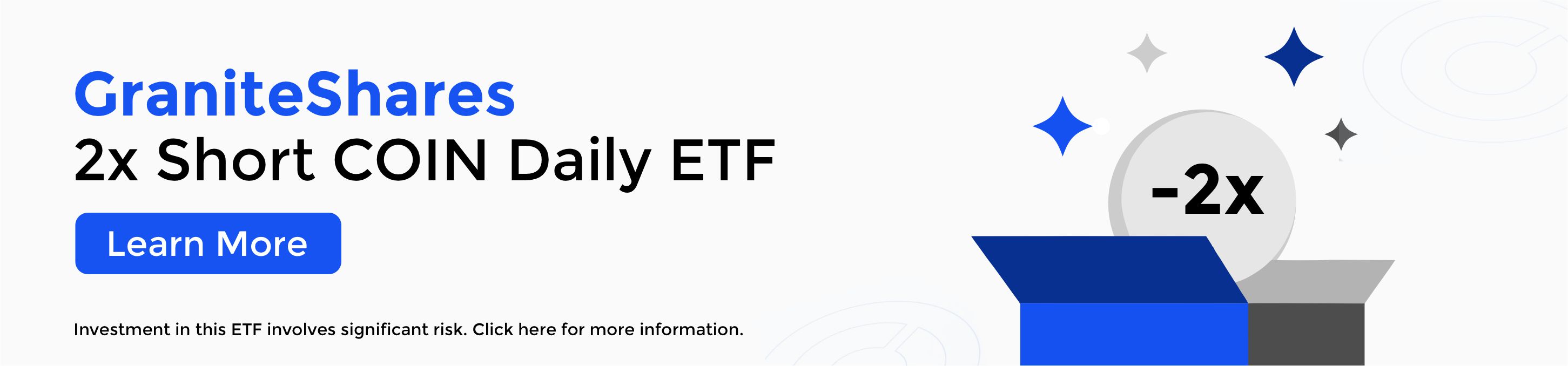 Graniteshares 2X Short COIN Daily ETF Web
